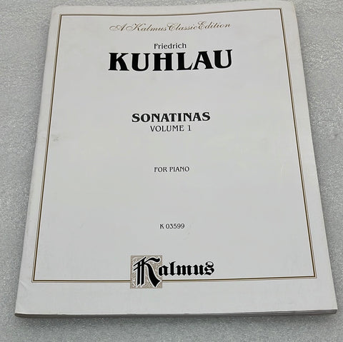 Kuhlau - Sonatina's Volume 1 (Book)