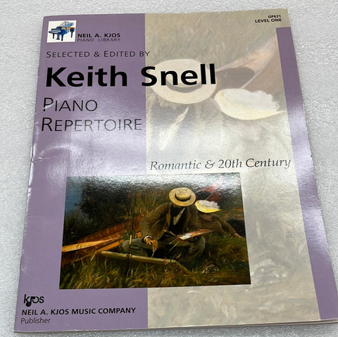 GP621- Essential Piano Repertoire - Romantic & 20th Century - Level 1 (Book)