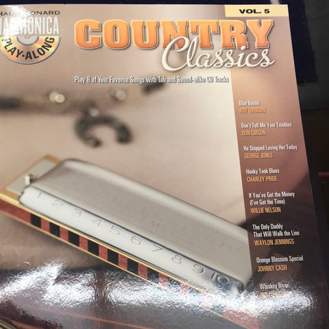 Country Classics for Harmonica (Book)