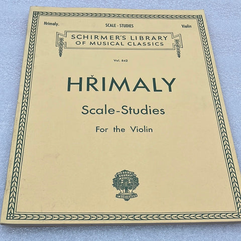 Scale-Studies For The Violin (Book)