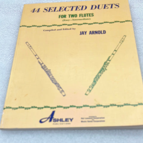 44 Selected Duets For Two Flutes; Vol. 2 (Book)