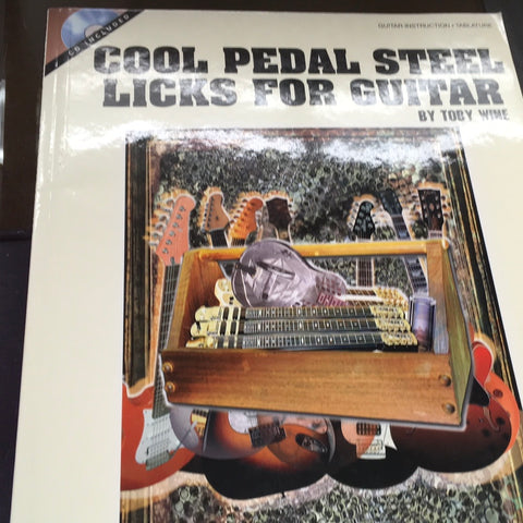 Cool Pedal Steel Licks For Guitar (Book)
