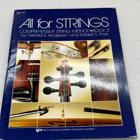 All For Strings Conductor Score Book. 2: String Bass
