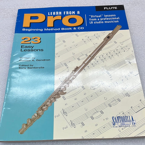 Learn From A Pro - Flute (Book)