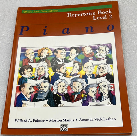 Alfred's Basic Piano Course; Repertoire Book  2 (Book)