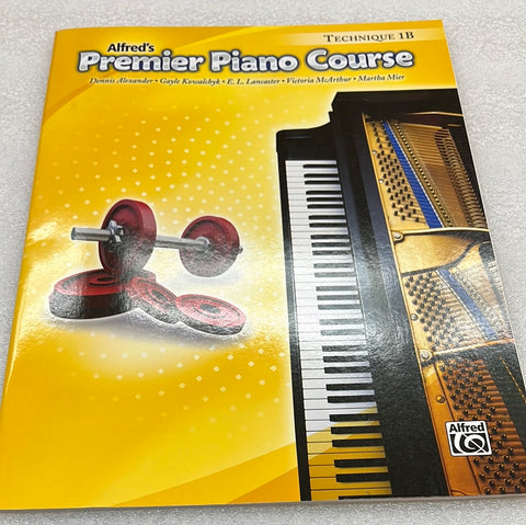 Premier Piano Course Technique; Bk 1b (Book)