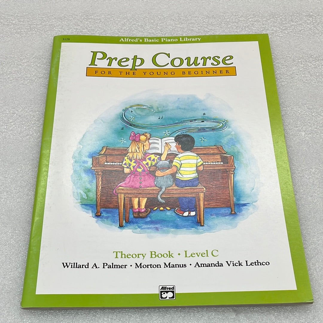 Alfred's Basic Piano Library: Prep Course Theory Level  C (Book)