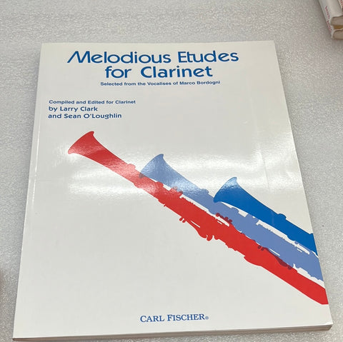 Meloodious Etudes For Clarinet (Book)