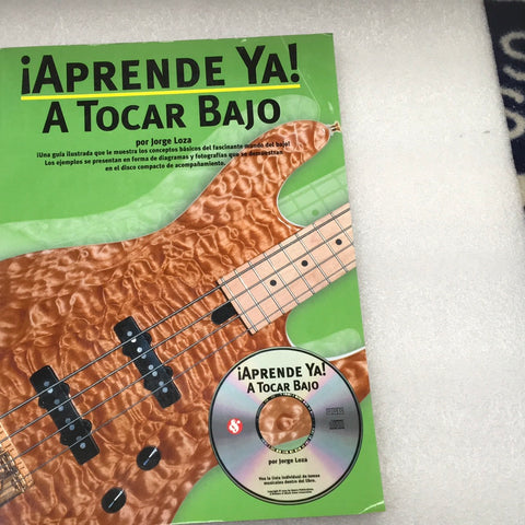 Aprende Ya: A Tocar Bajo Learn Today: Play the Bass (Book)