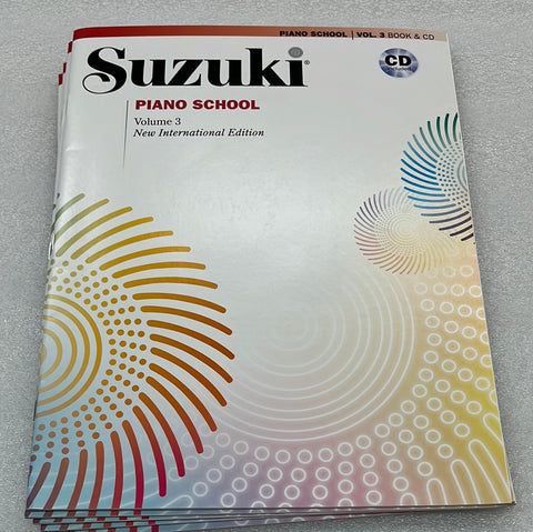 Suzuki Piano School; Volume 3 - International Edition - W/CD (Book)