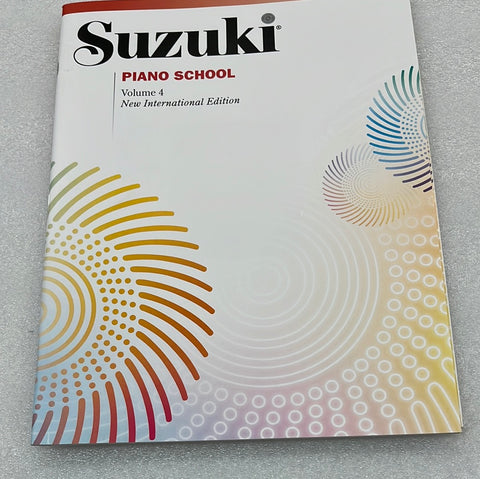 Suzuki Piano School; Volume 4 - International Edition - No CD (Book)