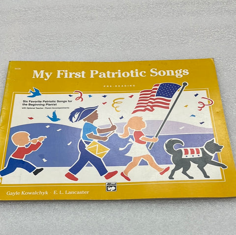 My First Patriotic Songs (Book)