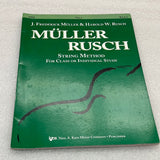 Muller Rusch - String Method For Class Or Individual Instruction - Viola Book 1