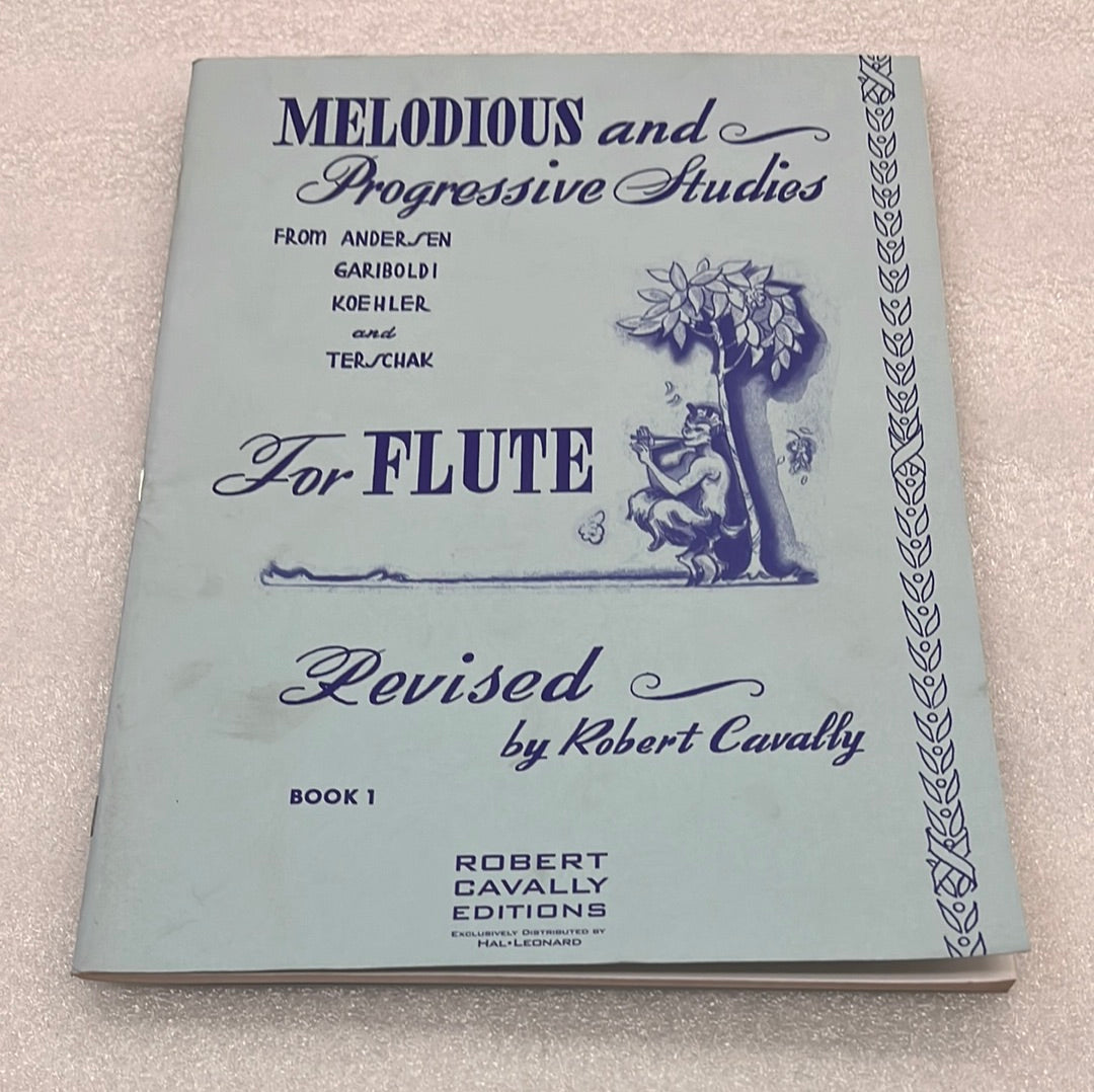 Melodious And Progressive Studies For Flute; Book 1