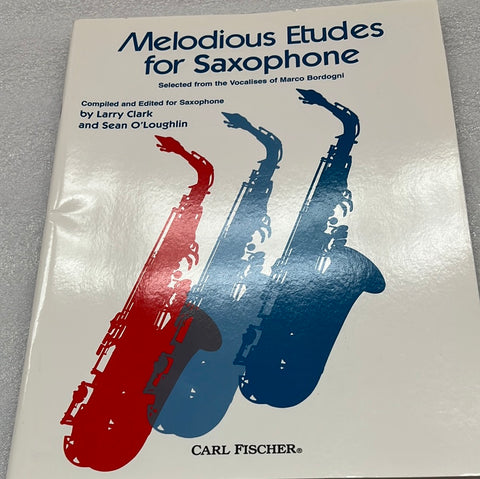 Melodious Etudes For Sax (Book)