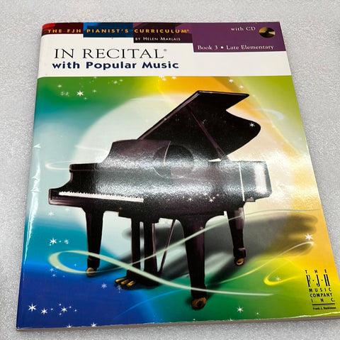 FJH - In Recital With Popular Music; Book 3