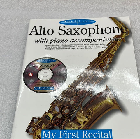 Solo Plus – My First Recital for Alto Saxophone (Book)