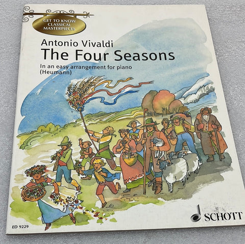 The Four Seasons; Op. 8: Simple Arrangement For Piano (Book)