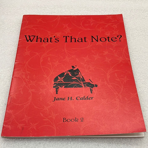 What's That Note? (Book)