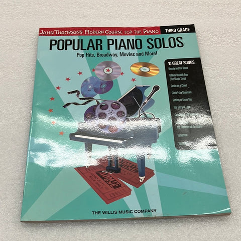 Popular Piano Solos - Third Grade: Pop Hits; Broadway; Movies And More! (Book)