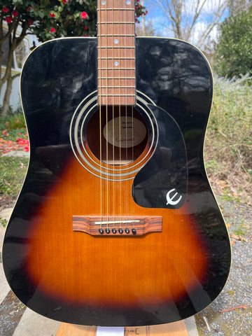 Epiphone PR150VS Acoustic Guitar Sunburst Used