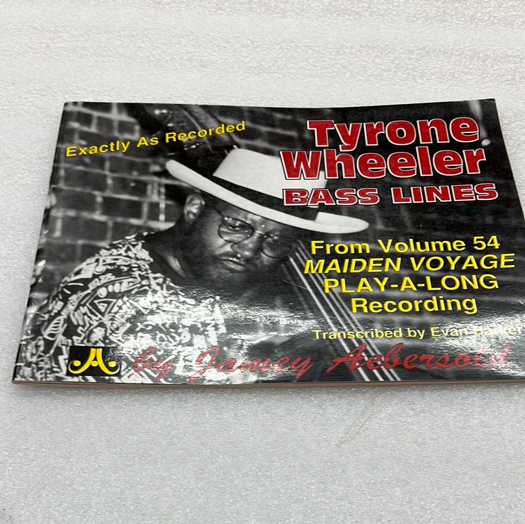 Tyronne Wheeler - Bass Lines (Book)