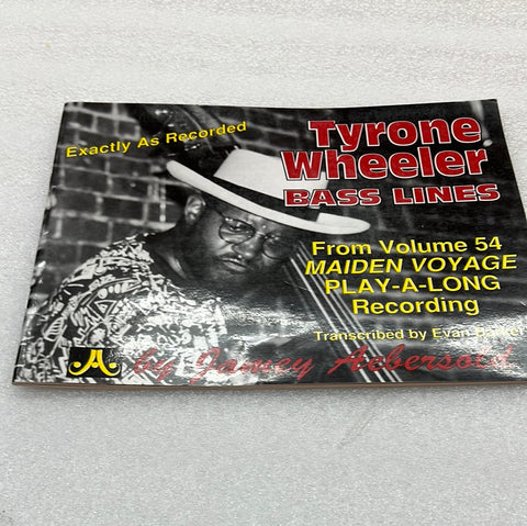Tyronne Wheeler - Bass Lines (Book)