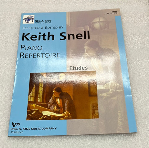 Keith Snell Piano Repertoire: Etudes; Level Two (Neil A. Kjos Piano Library) (Book)