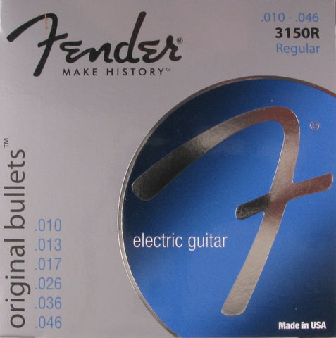 Fender - Electric Guitar "Original Bullets" Strings .040-.100 Light