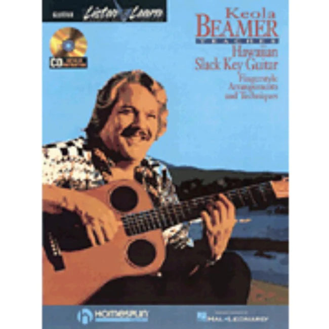 Keola Beamer teaches Hawaiian Slack Key Guitar (Book)