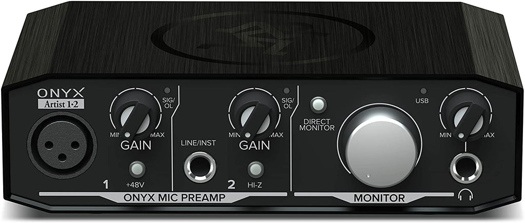 Mackie ONYX Artist 1.2 Mic Preamp 2x2 USB Audio Interface