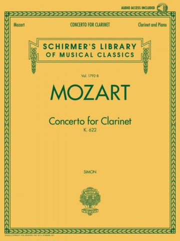 Mozart - Concerto for Clarinet (Book)