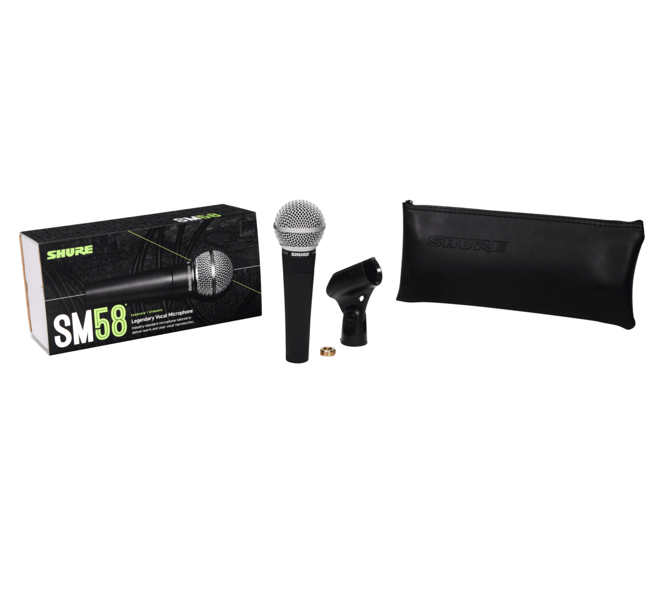 Shure SM58-LC Cardioid Dynamic Vocal Microphone