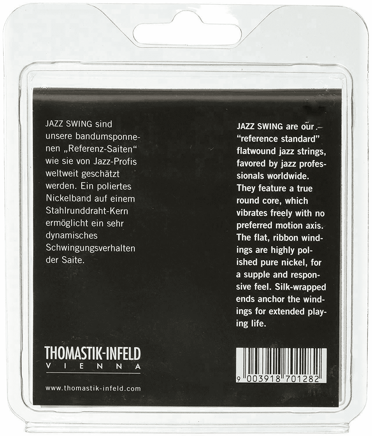 Thomastik-Infeld - JS111 - Jazz Swing Electric Guitar Strings - Flat Wound