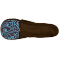 Blue Tribal Hawaiian accent bag for Concert Ukulele