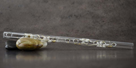 Crystal Flute - G - White Lily